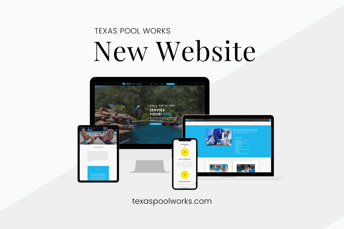 Texas Pool Works new Website