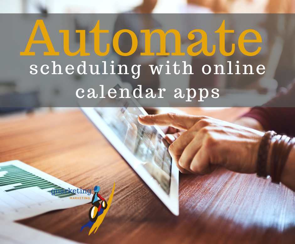 person using a calendar app to schedule